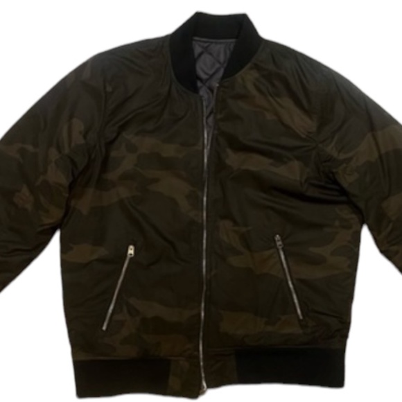 Abercrombie & Fitch Reversible Bomber Jacket - Picture 4 of 7